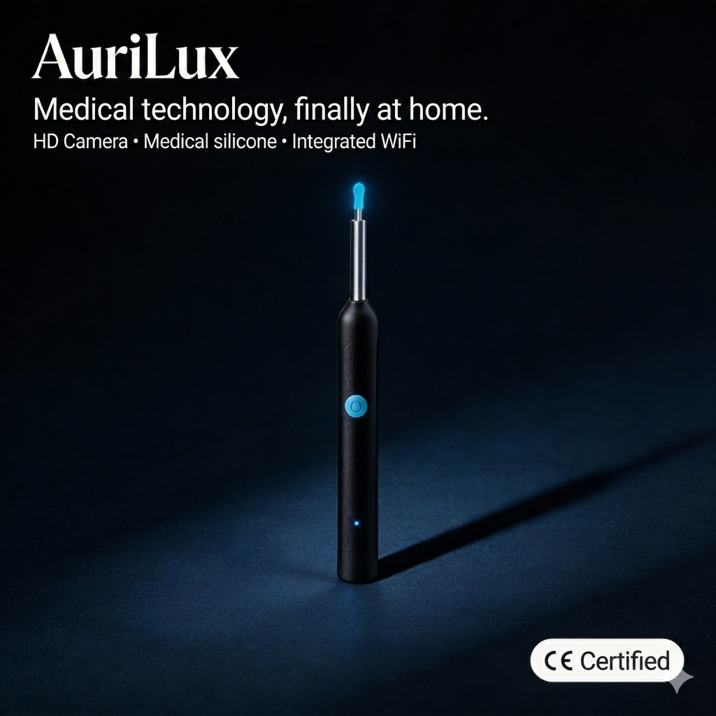 AuriLux - connected ear cleaner